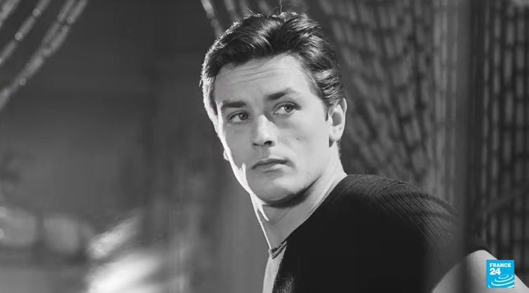 Ο Αλαίν Ντελόν σε απόσπασμα συνέντευξής του στο FRANCE24