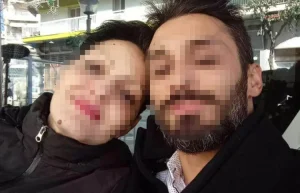 Ο δολοφόνος της Γεωργίας Μουράτη με το θύμα