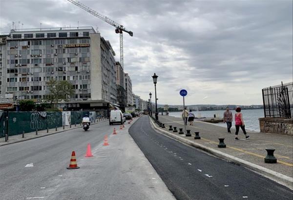 Ποδηλατόδρομος στη Λεωφόρο Νίκης