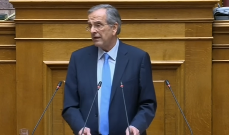 Ο Αντώνης Σαμαράς