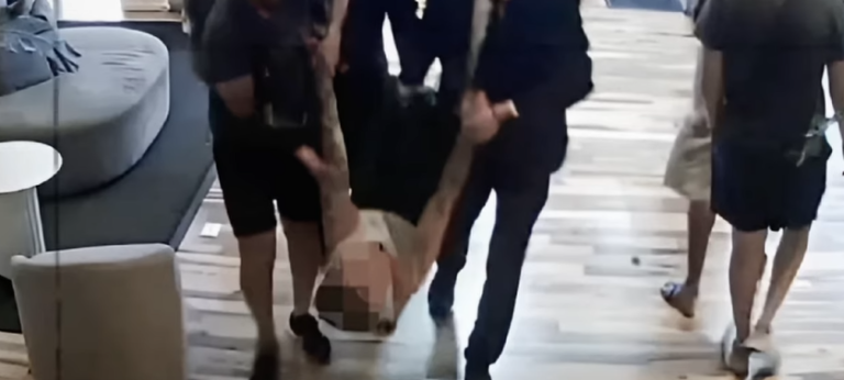 LIAM PAYNE CCTV LOBBY