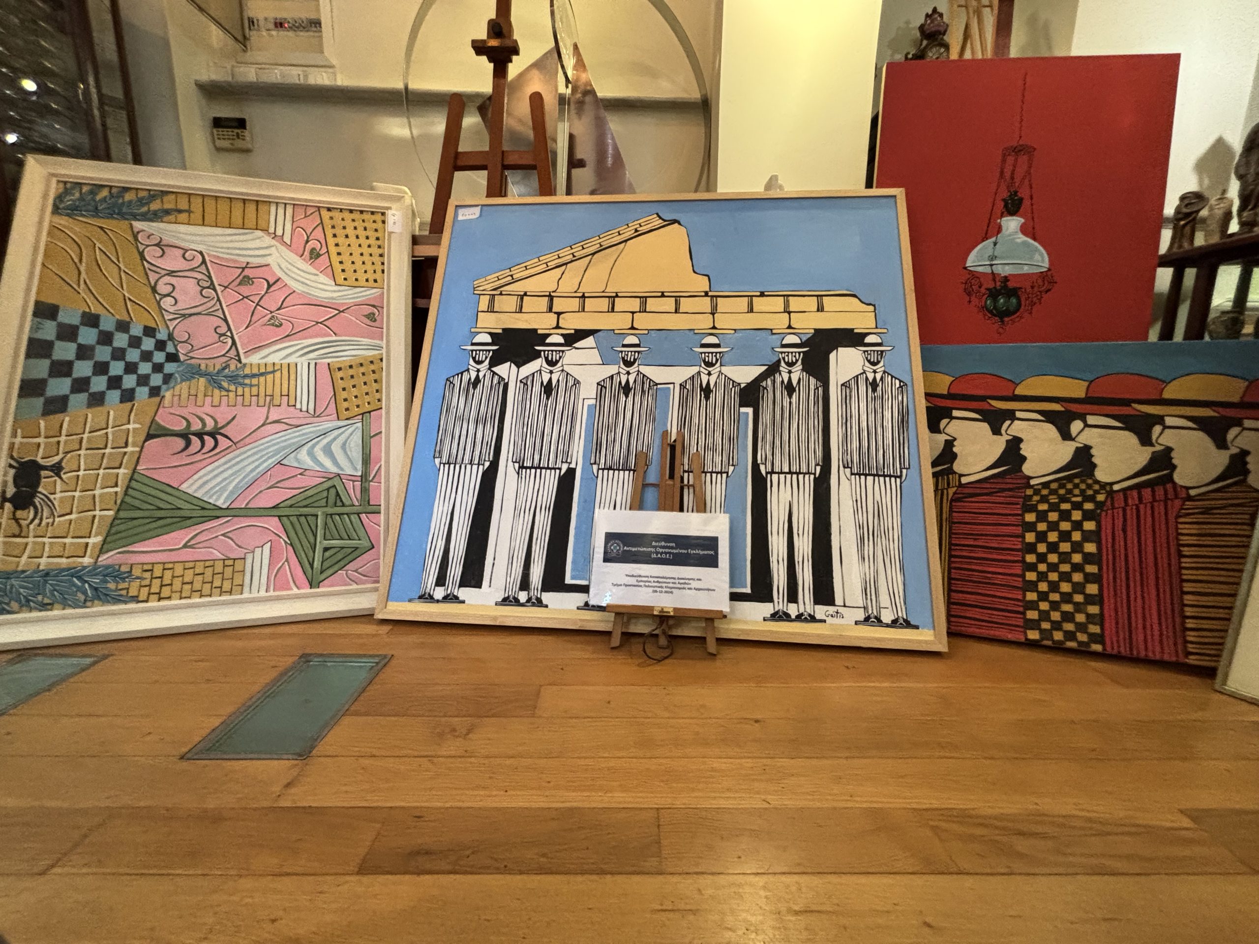 Πίνακες αντίγραφα στην Γκαλερί της Θεσσαλονίκης