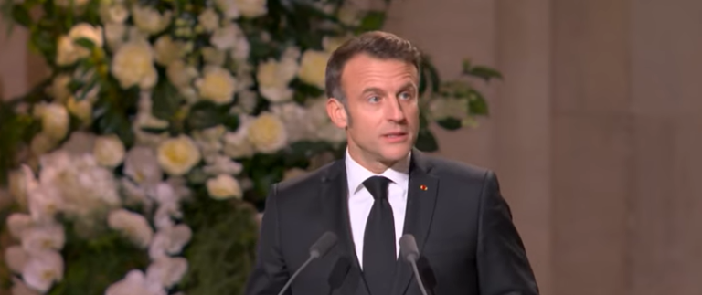 Ο Πρόεδρος της Γαλλίας Εμανουέλ Μακρόν