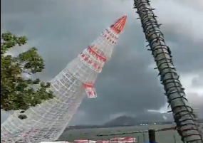 christmas tree collapse Brazil