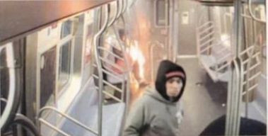 man set woman on fire NY