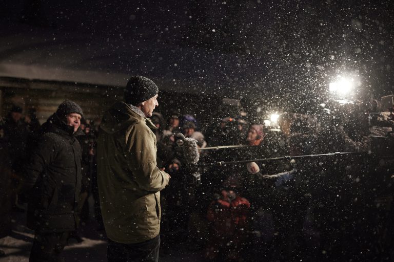Η δήλωση του Κ. Μητσοτάκη κατά την άφιξή του στη Λαπωνία