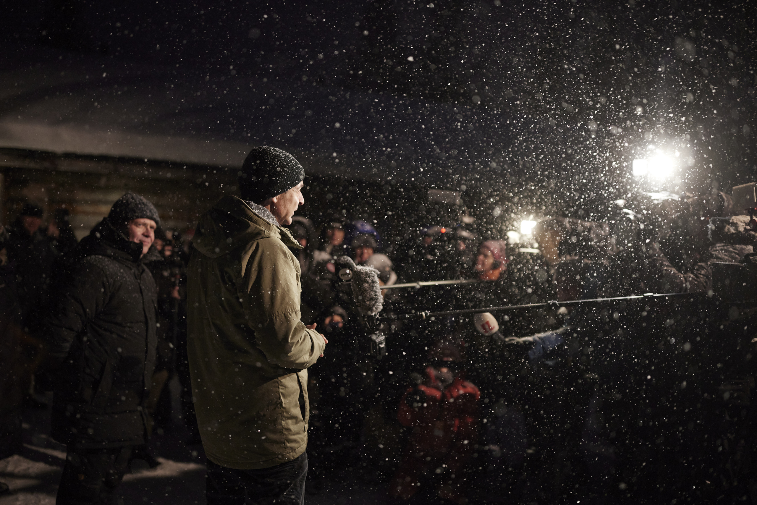 Η δήλωση του Κ. Μητσοτάκη κατά την άφιξή του στη Λαπωνία