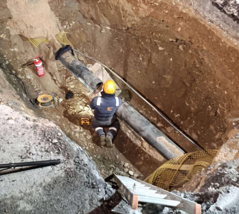 Διαρροή φυσικού αερίου στη Θέρμη