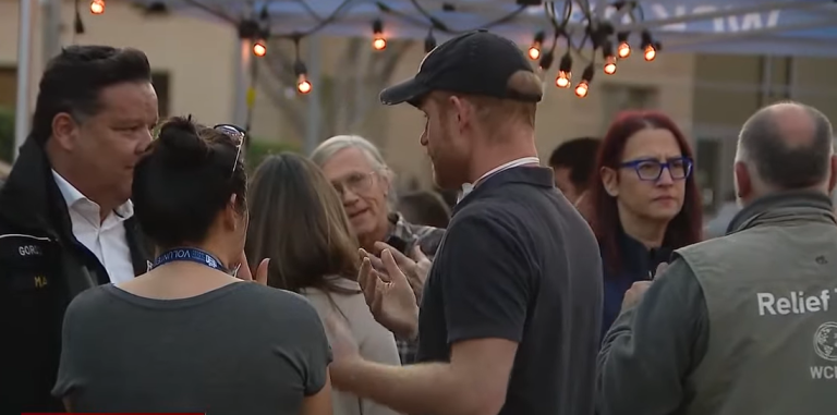 prince harry in pasadena