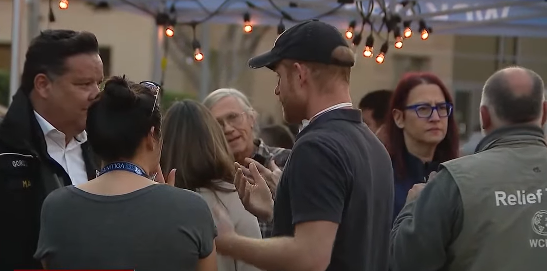 prince harry in pasadena