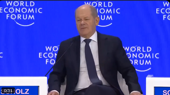 Ο Γερμανός καγκελάριος Ολαφ Σολτς