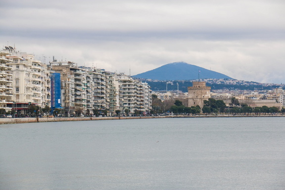 Η Θεσσαλονίκη από το λιμάνι