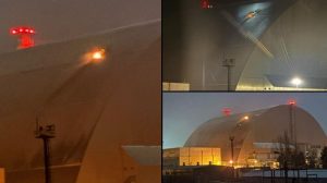 Έκρηξη στη σαρκοφάγο του Τσερνομπιλ