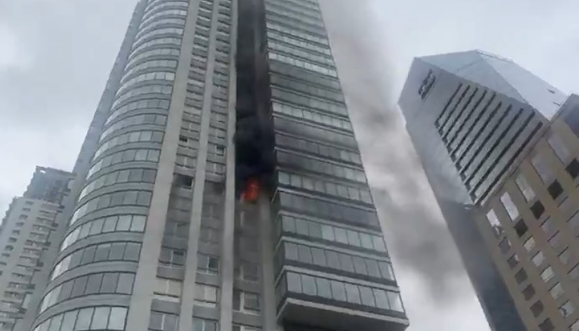 Φωτιά σε ουραμοξύστη στο Μπουένος Άιρες