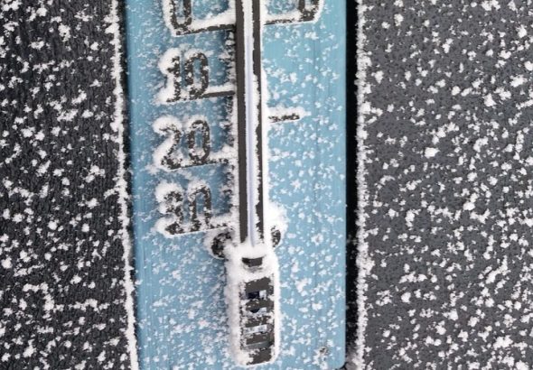 Θερμόμετρο, κρύο, παγωνιά