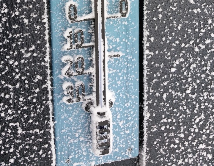 Θερμόμετρο, κρύο, παγωνιά