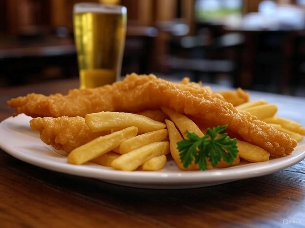 fish and chips mpakaliaros