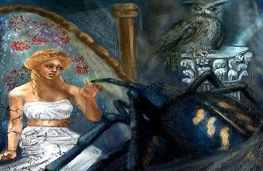 rachné, la tisseuse rebelle Mythologie grecque
