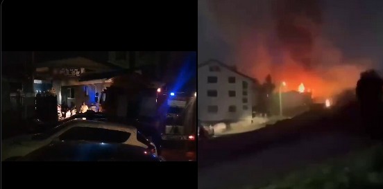 Φωτιά στα Σκόπια