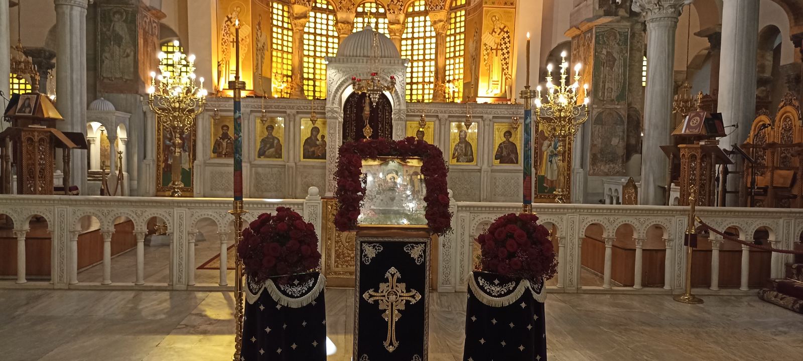 AGIOS DHMHTRIOS EIKONA NAOS MYSTIKO DEIPNO