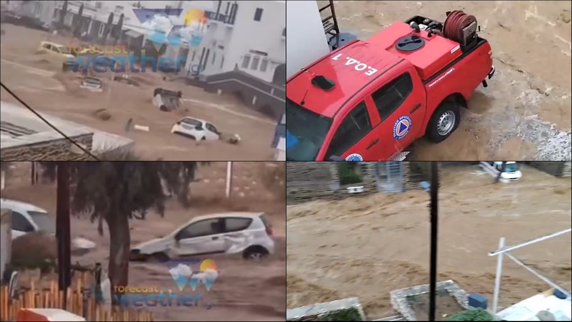 Καταστροφές στην Πάρο