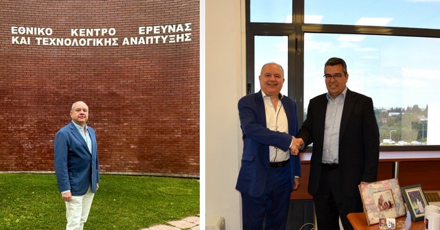 Ανέλαβε καθήκοντα ο νέος πρόεδρος του ΕΚΕΤΑ Δρ. Ευάγγελος Μπεκιάρης