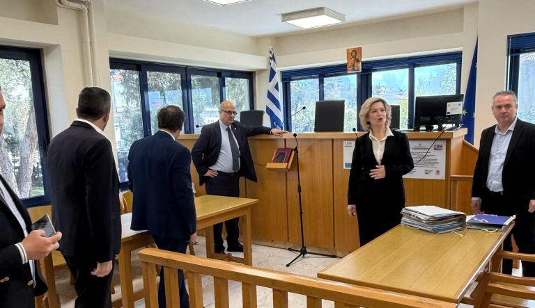 Εγκαίνια πρωτοδικείου Λαγκαδά