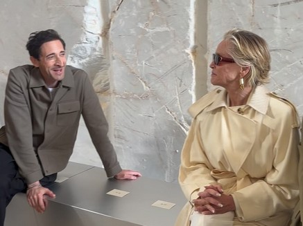 sharon stone andrien brondy