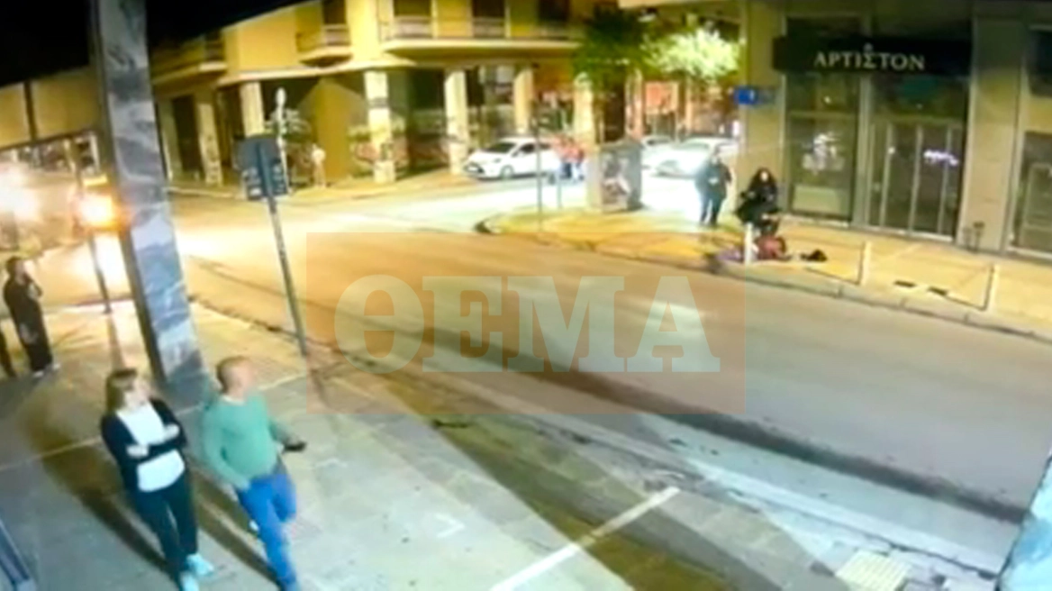 Η στιγμή που Σύρος επιτίθεται σε 22χρονη στη Σόλωνος για να τη βιάσει