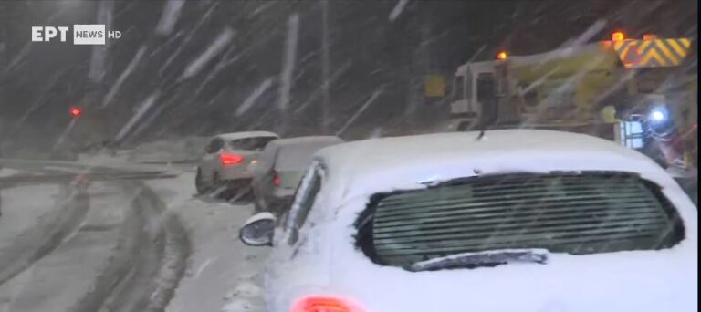 Χιόνια στον Χορτιάτη