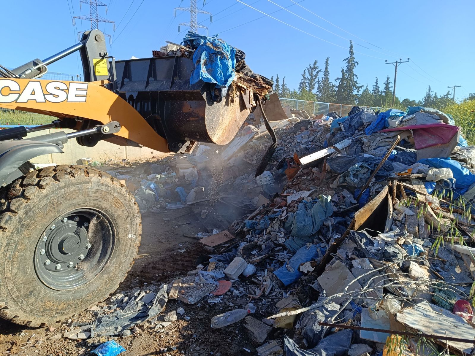 Μπάζα και απορρίμματα Δήμος Κορδελιού Ευόσμου