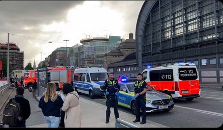 Επίθεση στον σιδηροδρομικό σταθμό του Αμβούργου