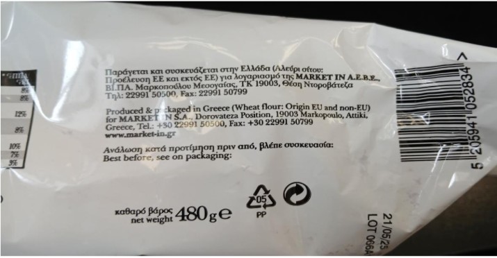 Ανάκληση τσουρεκιού