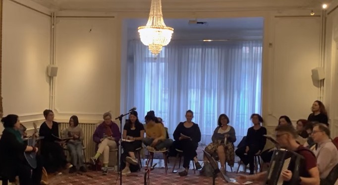 Παρσουσίαση συναυλία στο Παρίσι με την Κατερίνα Φωτινάκη