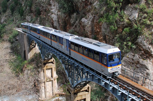 Hellenic Train Οδοντωτός τρένο