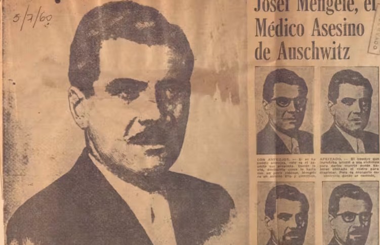 Declassified documents about Nazi doctor Josef Mengele, who fled to Argentina after World War II. (photo credit: National Archives Argentina)