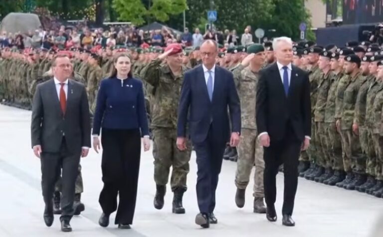 Chancellor Friedrich Merz in Lithuania