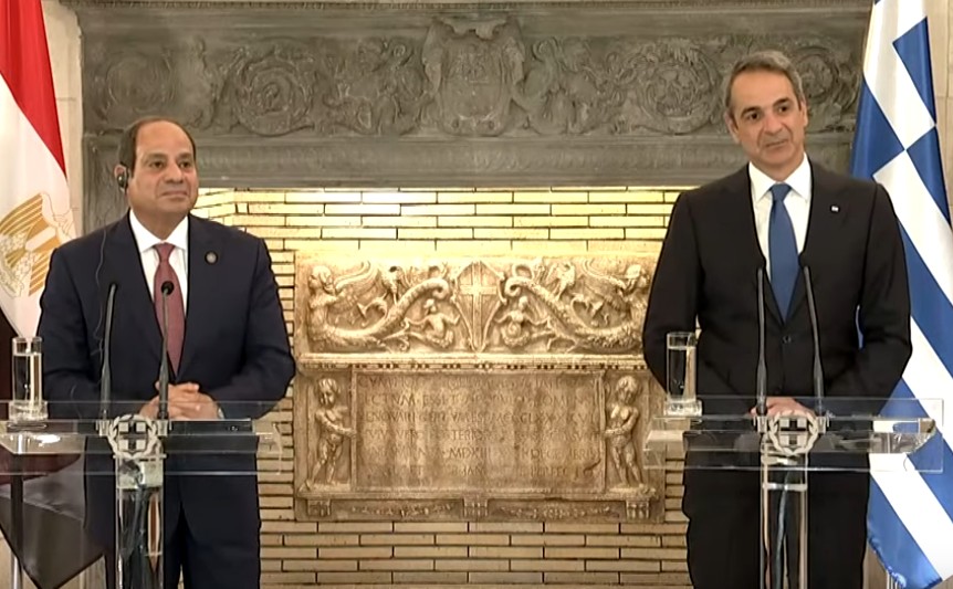 Κυριάκος Μητσοτάκης Αμπντέλ Σίσι