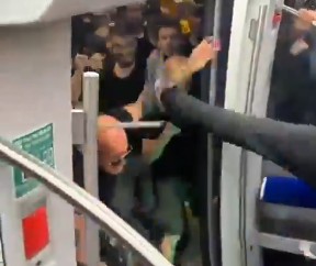 PSG Inter οπαδοί επεισόδια τελικός