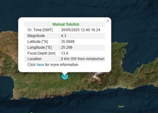 Σεισμός Κρήτη