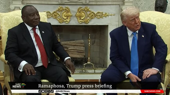 President Ramaphosa's White House visit