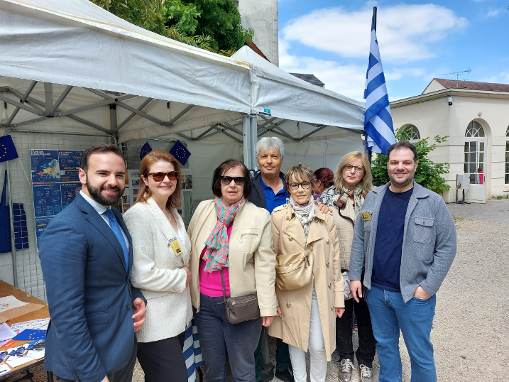 Journée de l'Europe à la municipalité d'Antony en France Ημέρα της Ευρώπης στο Δήμο Αντονί στη Γαλλία