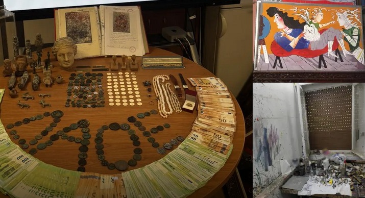 Φωτογραφία Αστυνομία πλαστογράφοι έργων τεχνης