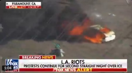 Λος Αντζελες Διαδηλώσεις Τραμπ Μετανάστες