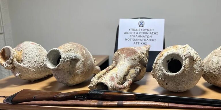 Κατάσχεση αμφορέων του 5ου αιώνα