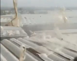 Ανεμοστρόβιλος Αττάλεια Τουρκία