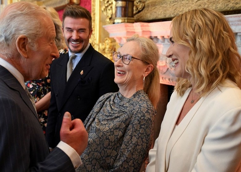 Μέριλ Στριπ Ντέιβιντ Μπέκαμ Βασιλιάς Κάρολος