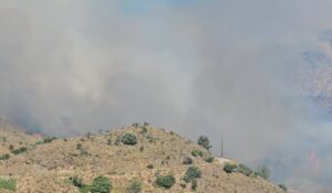 Χίος Μεγάλη φωτιά στο νησί