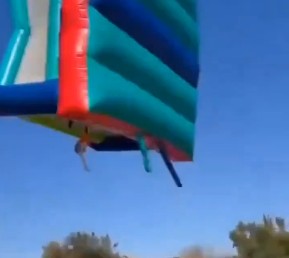 Φουσκωτό κάστρο στον αέρα