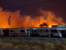Φωτιά στο Νέο Ρύσιο